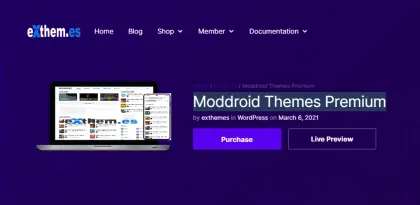 Moddroid 5.9 GPL Theme