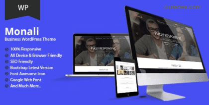 Monali Business Agency WordPress Theme 1.5 GPL Theme