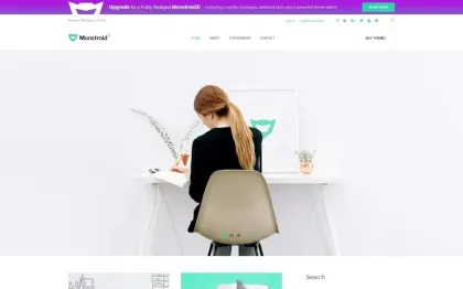 Monstroid 2 Lite free WordPress Theme 1.0.0 GPL Theme