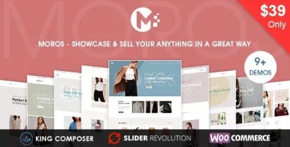 Moros eCommerce WordPress Theme 1.8 GPL Theme