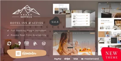 Motela Hotel WP 1.2 GPL Theme