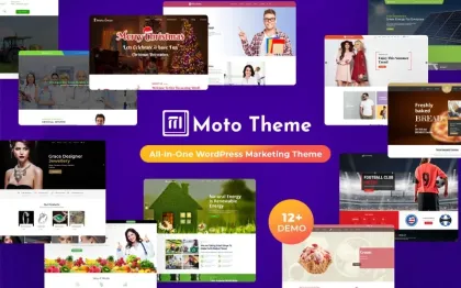 Moto Theme Multipurpose Business WordPress Theme 1.1 GPL Theme