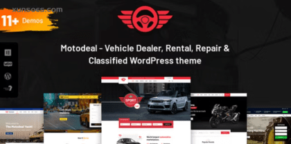 Motodeal Car Dealer Classified WordPress Theme 1.0.7 GPL Theme