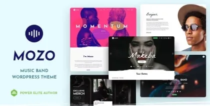 Mozo Music WordPress Theme 16.1 GPL Theme