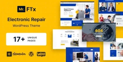 MrFix Appliances Repair Services WordPress Theme 1.3 GPL Theme