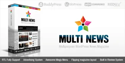 Multinews 2.8 GPL Theme