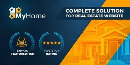 MyHome Real Estate WordPress 3.1.74 GPL Theme