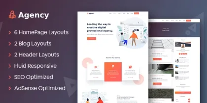 MyThemeShop Agency WordPress Theme 1.0.12 GPL Theme