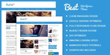 MyThemeShop Best 2.2.9 GPL Theme