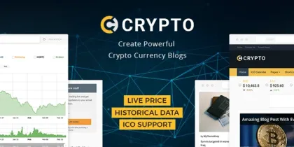 MyThemeShop Crypto WordPress Theme 1.1.12 GPL Theme