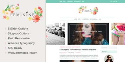 MyThemeShop Feminine 2.2.1 GPL Theme