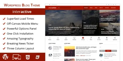 MyThemeShop Interactive 2.1.8 GPL Theme