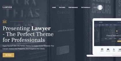 MyThemeShop Lawyer 1.0.13 GPL Theme