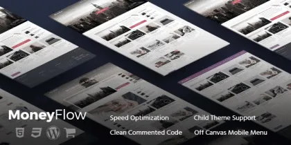 MyThemeShop MoneyFlow WordPress Theme 1.2.11 GPL Theme