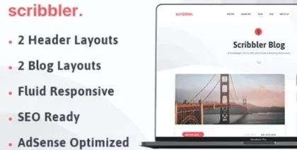 MyThemeShop Scribbler Theme 1.0.12 GPL Theme