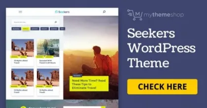 MyThemeShop Seekers 1.1.3 GPL Theme