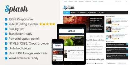 MyThemeShop Splash 3.3.9 GPL Theme