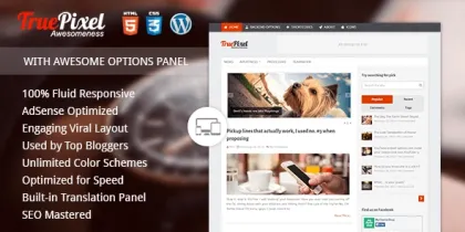 MyThemeShop TruePixel WordPress Theme 4.2.1 GPL Theme