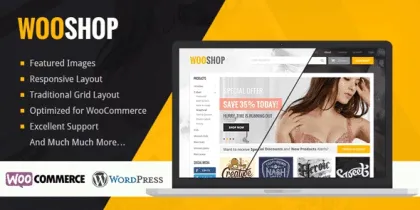 MyThemeShop WooShop 1.3.9 GPL Theme