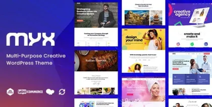 Myx Business Multi-purpose WordPress Theme 1.1.1 GPL Theme