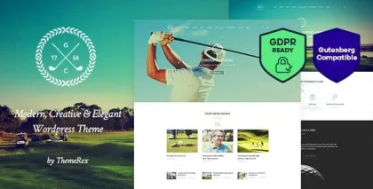 N7 | Golf Club, Sports Events WordPress Theme 2.5.0 GPL Theme