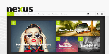 NEXUS VERSATILE MAGAZINE THEME 1.7.13 GPL Theme