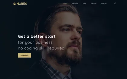 Nares Multipurpose Business Services with WordPress Elementor Theme WordPress Theme 1.0.6 GPL Theme