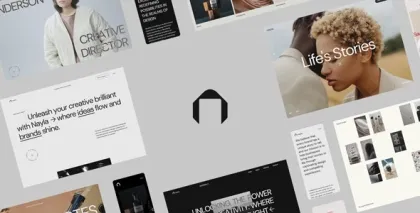 Nayla Multi-Concept Creative Portfolio Theme 1.5.0 GPL Theme