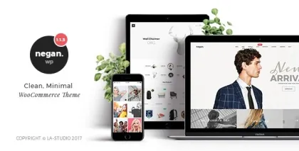 Negan Clean, Minimal WooCommerce Theme 1.5.1 GPL Theme