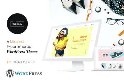 Nemi | Multi Store Responsive WordPress Theme 2.1.1 GPL Theme