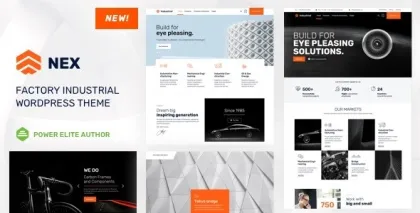 Nex Factory Industrial Manufacturing 14.6 GPL Theme