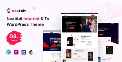 Nextbit Broadband TV Internet Provider 2.0.6 GPL Theme