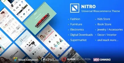 Nitro Universal WooCommerce Theme 1.7.9 GPL Theme