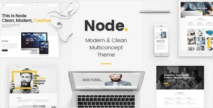 Node Digital Marketing Agency Theme 2.1 GPL Theme