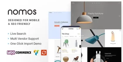Nomos Modern AJAX Shop Designed For Mobile 2.4.4 GPL Theme