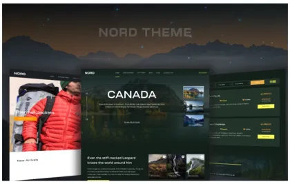 Nord Tours and Travel Woocommerce WordPress Theme 3.0.1 GPL Theme