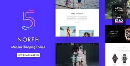 North 5.5.3 GPL Theme
