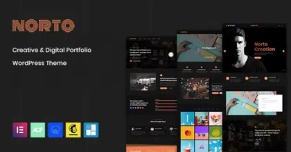 Norto Creative Portfolio WordPress Theme 2.1 GPL Theme