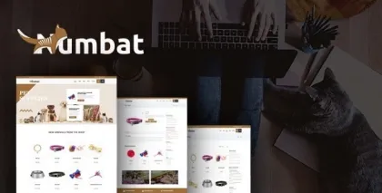 Numbat Pet Shop WooCommerce WordPress Theme 1.8 GPL Theme