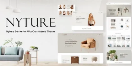 Nyture Elementor WooCommerce Theme 1.0.2 GPL Theme