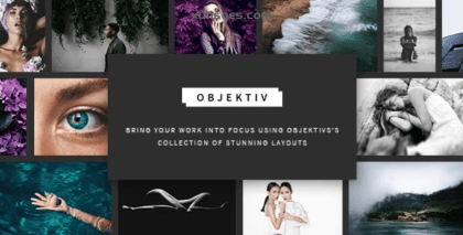 Objektiv Photography Theme 1.5 GPL Theme