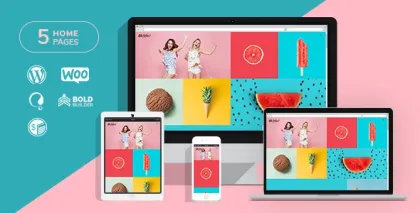 Ohlala Cake Shop, Ice Cream Juice Bar 1.2.2 GPL Theme
