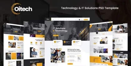 Oitech Technology IT Services 1.7 GPL Theme