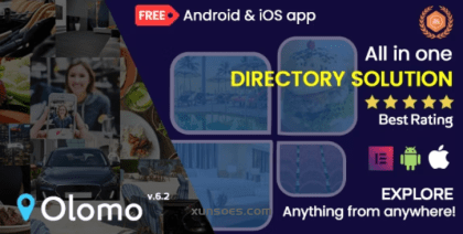 Olomo – Directory Listing WordPress Theme 6.0.2 GPL Theme