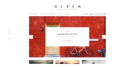 Olsen – CSSIgniter 2.8.3 GPL Theme