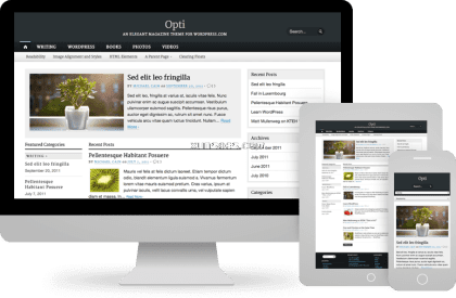 Opti Theme 1.7.4 GPL Theme