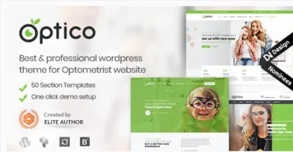 Optico | Optometrist Eye Care WordPress Theme 7.0 GPL Theme