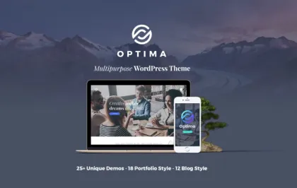 Optima Multipurpose WordPress Theme 1.2.3 GPL Theme