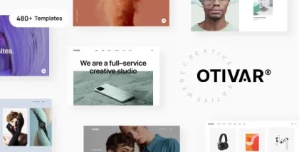Otivar Portfolio Theme for Creatives 1.0.0 GPL Theme