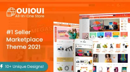 OuiOui Multi Vendor MarketPlace Elementor WooCommerce WordPress Theme (Mobile Layouts Ready) 1.4.13 GPL Theme